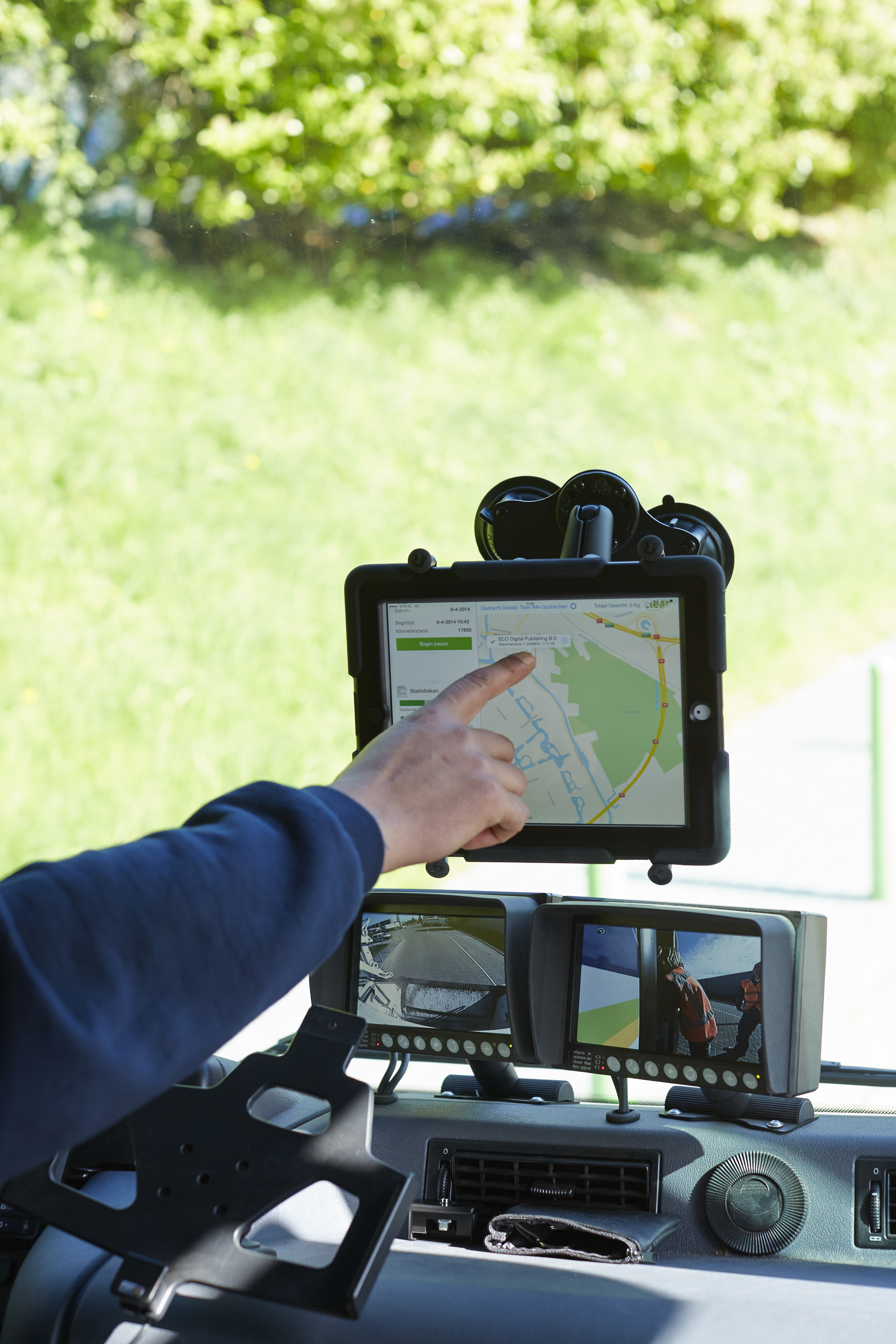 Meerlanden mobile Workforce tablet