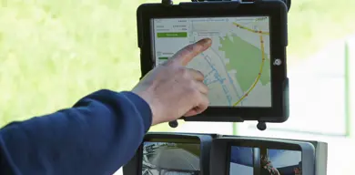 Meerlanden mobile Workforce tablet