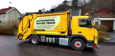 Volvo Autonomous Garbage Truck 6