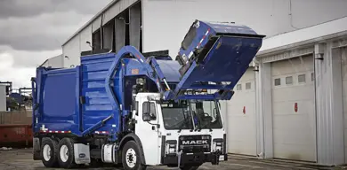 Blue Truck Mack