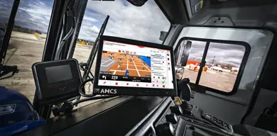 Amcs Mobile Workforce Solution Paperless Operations Android Device Tablet
