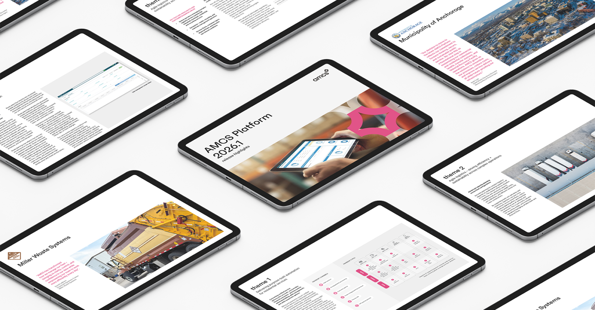 2026.1 AMCS Platform release banner