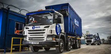 TJ Waste Truckb