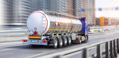 downstream fuel distribution on the road