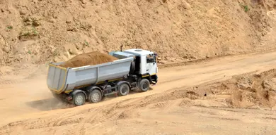 Aggregates Truck