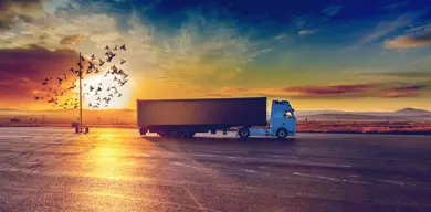 Truck sun