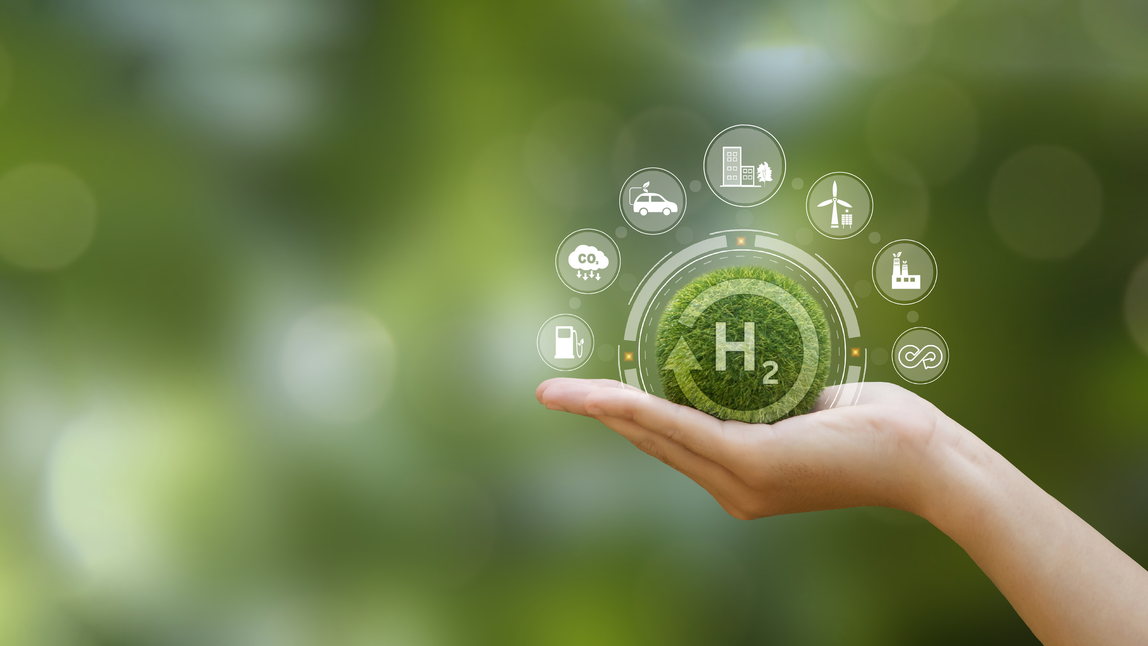 hydrogen fuel symbol