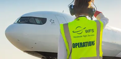 Worldwide Flight Stage Image Person