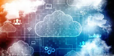Cloud Abstract Image With Colors